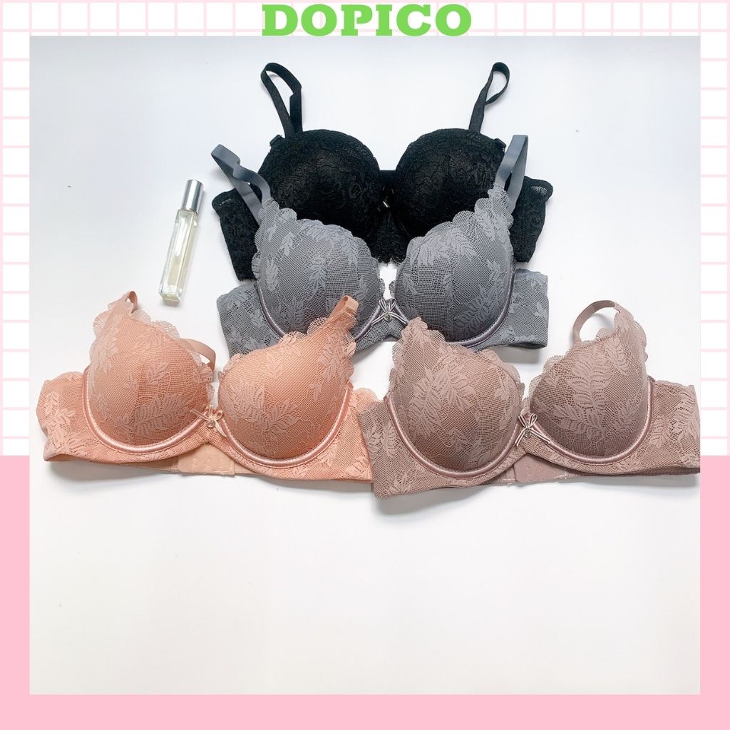 Áo ngực nữ ren có gọng, áo lót đệm mút nâng ngực đẹp và quyến rũ DOPICO A7321