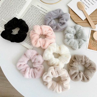 Fashional Girl Len Dễ Thương Ruột Lớn Tóc Vòng Bóng Đầu Dây Tóc Phụ Kiện Tóc