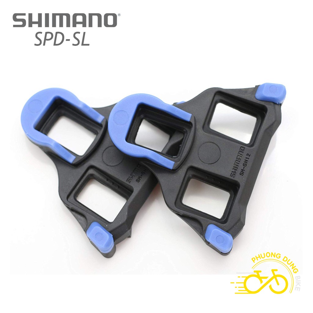 Bộ can cá pedan xe đạp road SHIMANO SPD-SL Cleats SM-SH10 / SM-SH11 / SM-SH12