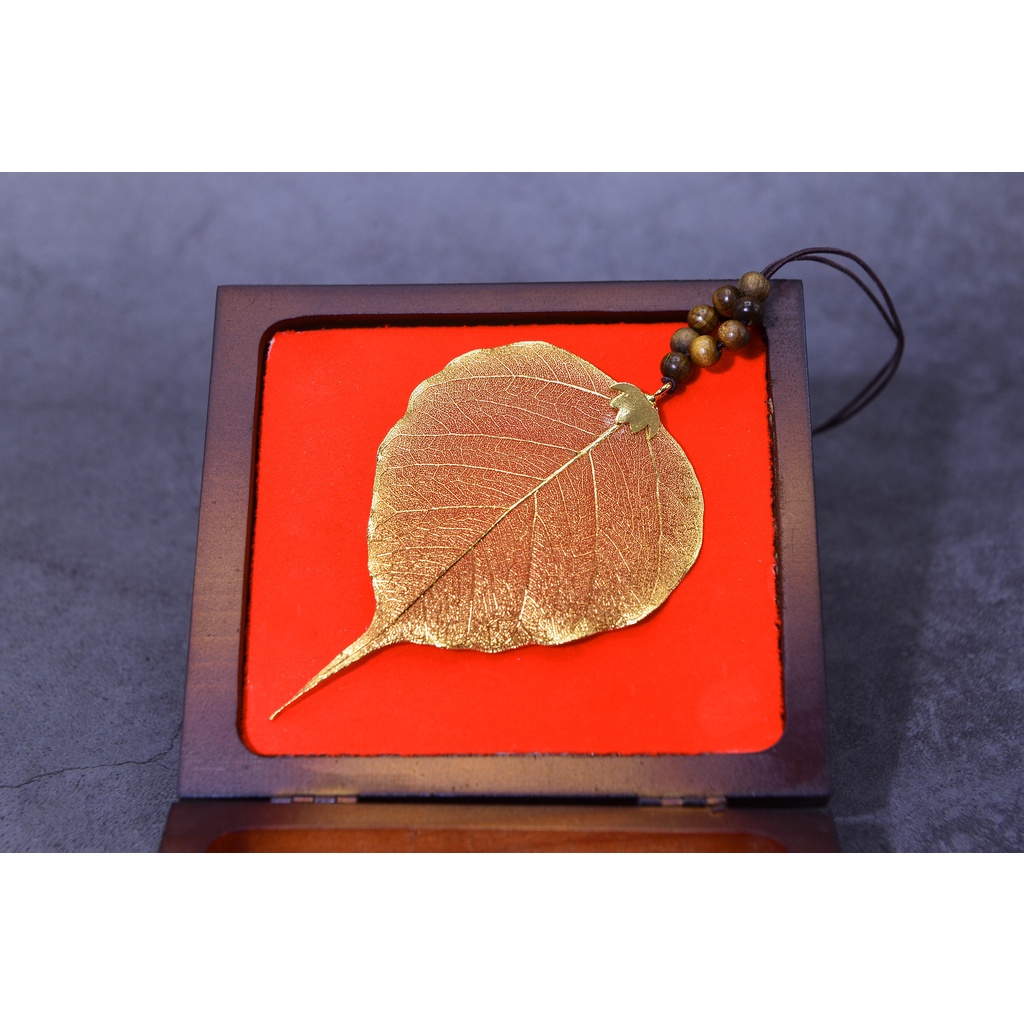 Lá Bồ Đề LinkGold Hàng Thủ Công Tinh Xảo, Thu Hút Tài Lộc, Bình An, May Mắn