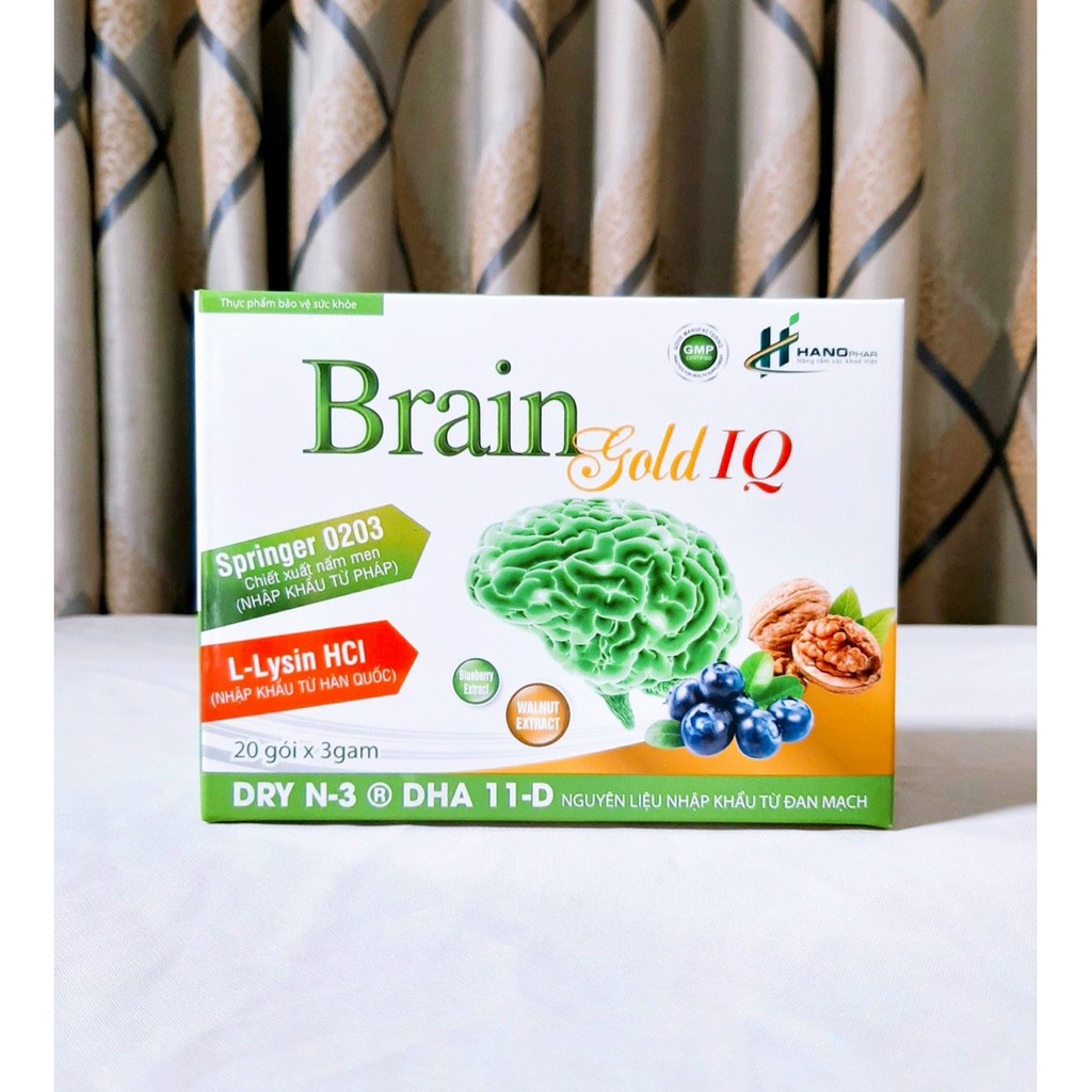 CỐM BỔ NÃO TRẺ EM BRAIN GOLD IQ 👶🏻 TĂNG CƯỜNG TRÍ TUỆ CHO BÉ 🧠 TĂNG KHẢ NĂNG TẬP TRUNG