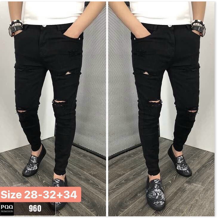 Quần Jean Nam Màu Bạc Kiểu Trẻ Trung New Style  HP