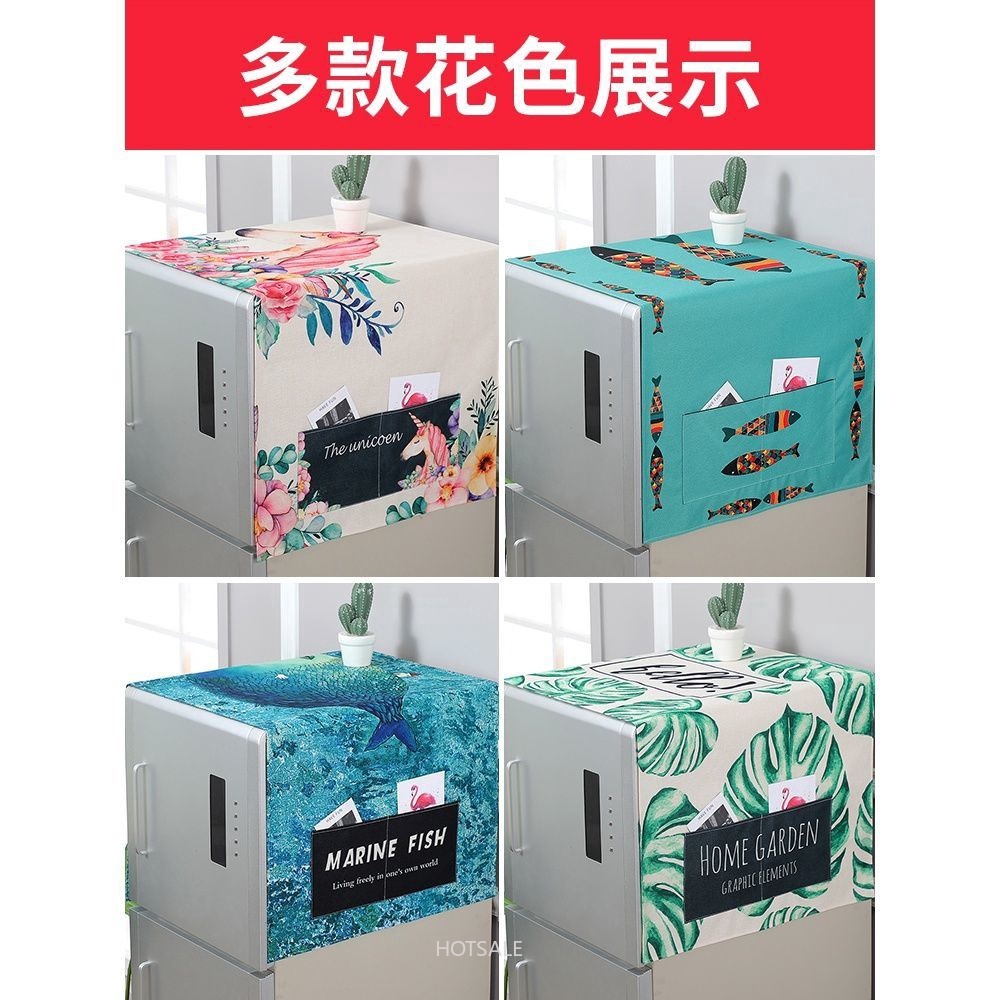 Tấm vải phủ máy giặt/ tủ lạnh chống bụi/ thấm nước/ dầu/ bụi bẩn tiện dụng