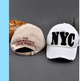 MŨ LƯỠI TRAI NYC RÁCH CÁ TÍNH