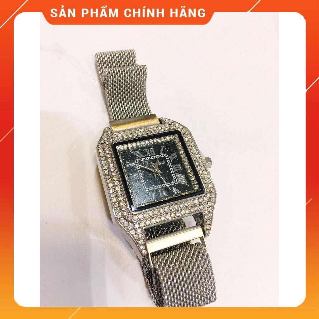 (Siêu Sang) Đồng Hồ Nữ DIMITRI Dây Titanium Cao Cấp + Tặng Kèm Pin + Full hộp