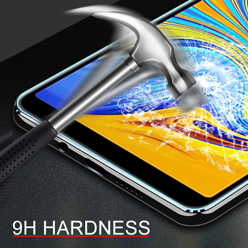 Kính cường lực HD bảo vệ toàn màn hình cho Samsung Galaxy A7 A9 2018 kèm phụ kiện