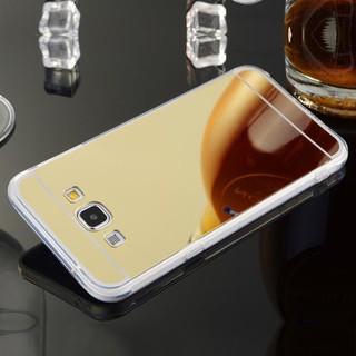 For [ Samsung Galaxy A8 ] Mirror Soft TPU Silicone Back Phone Case