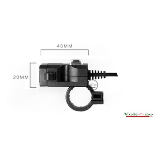 SẠC ĐIỆN THOẠI XE MÁY 2 CỔNG USB 12 - 24V