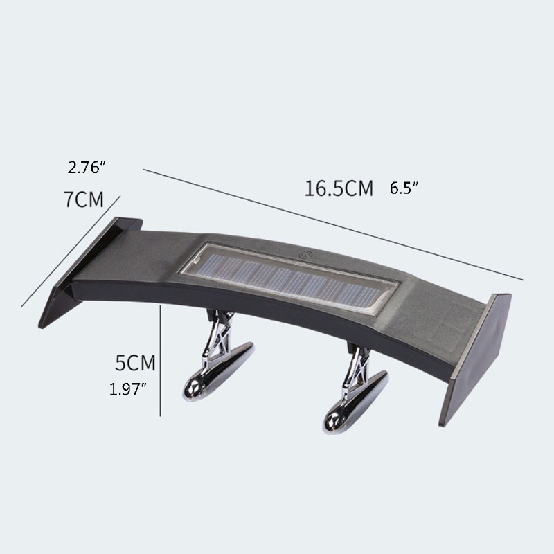 Đèn LED Cảnh Báo Gắn Đuôi Xe Hơi Sử Dụng Năng Lượng Mặt Trời