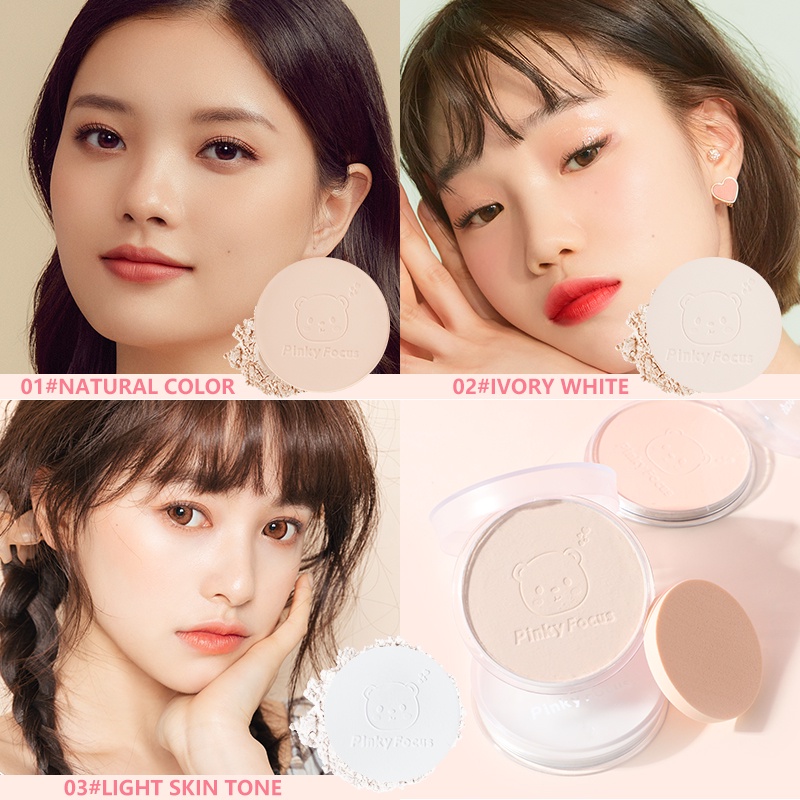 Phấn Phủ Dạng Bột Pudaier Lâu Trôi Che Khuyết Điểm 3 Màu Tùy Chọn 10g