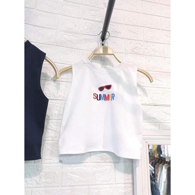 [ Mã WASTAPR giảm 10K đơn 50K] Áo ba lỗ kính SUMMER NT12 | BigBuy360 - bigbuy360.vn