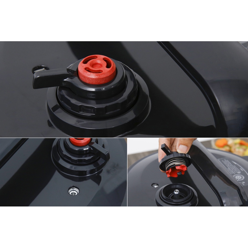 Nồi áp suất PHILIPS HD2137/65 6 lít điện tử và HD2136 5.0L - hàng chính hãng