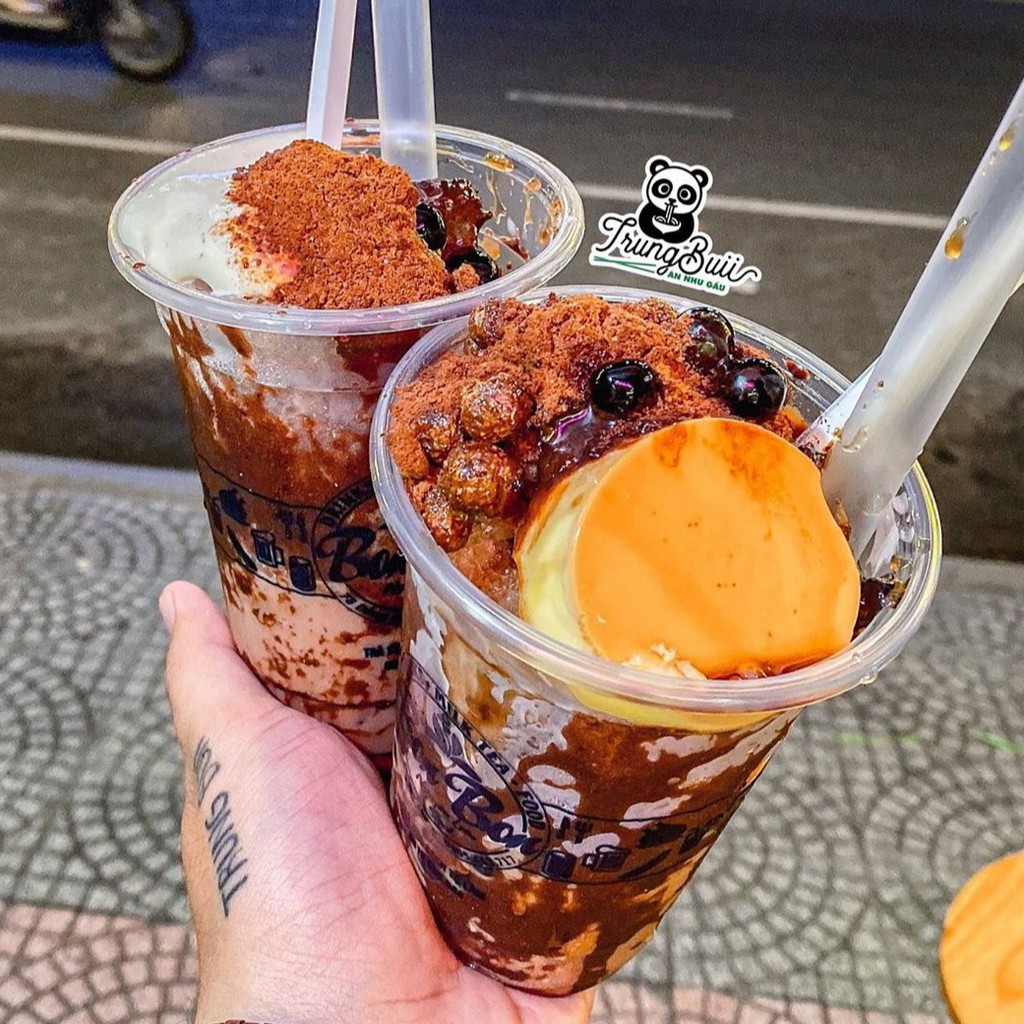 Set milo dầm ca cao SNACKIN, tặng kèm công thức tự nấu độc quyền, ăn vặt Hà Nội | BigBuy360 - bigbuy360.vn