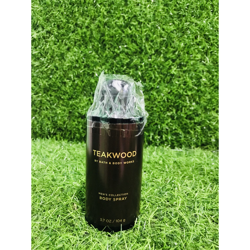 Xịt khử mùi dành cho Nam - Body Spray for Men Bath and Body Works – Teakwood