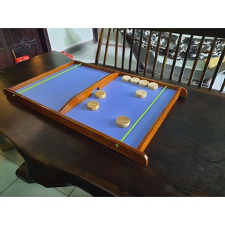 [GAME MỸ sizeXL] -Bàn bắn bi gỗ, bàn bắn bi xuyên lỗ LOẠI LỚN cho Gia ĐÌnh và BÉ cùng chơi. BI GỖ không sơn AN TOÀN
