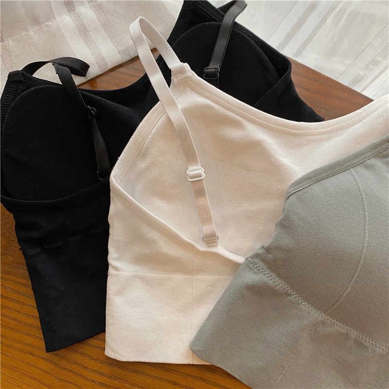 Áo Croptop Màu Sắc Đơn Giản Thoải Mái Cho Nữ Có 6 Màu Lựa Chọn