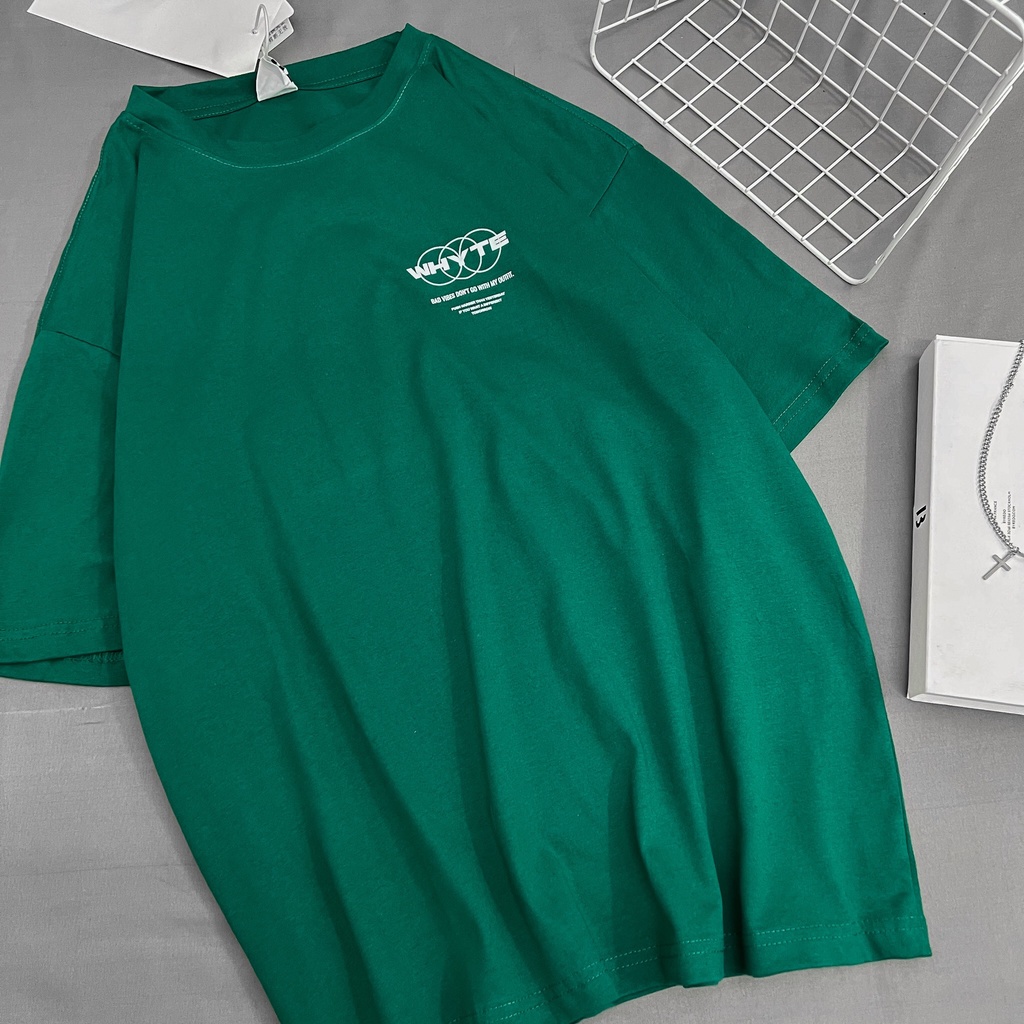Áo thun tay lỡ nam nữ MEANSTORE phông in hình cotton vải mát form rộng phong cách Ulzzang - Ảnh thật