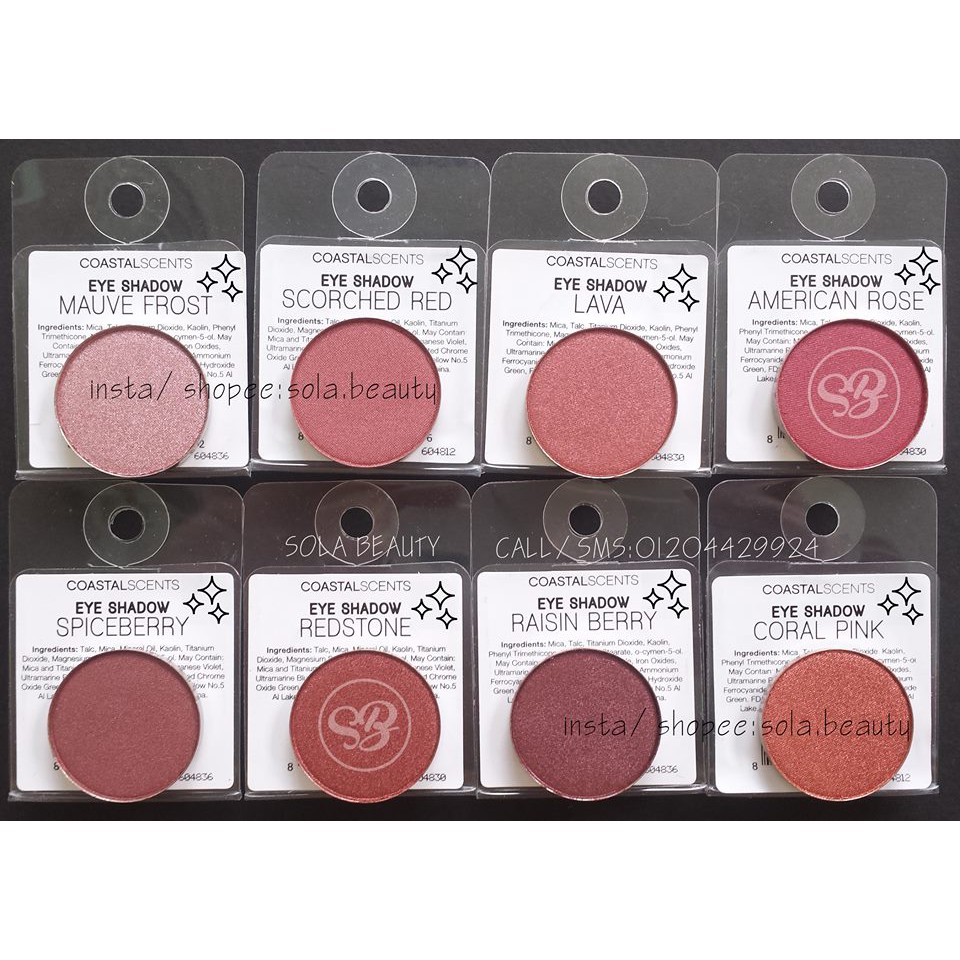 Các màu mắt lẻ (P.6) - Coastal Scents