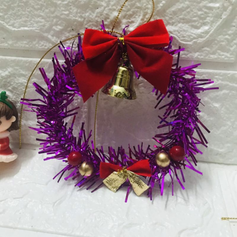 NOEL - VÒNG NGUYỆT QUẾ TRANG TRÍ GIÁNG SINH