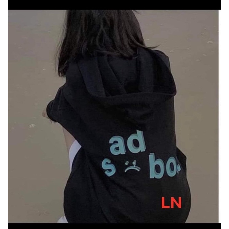 Áo khoác hoodie Sad Boy Ulzzang🌵Hodie nữ form rộng dài vải nỉ chất đẹp giá rẻ không xù lông thu đông unisex 2022