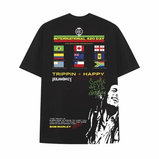 ÁO THUN [ URBAN MONKEY ] 420 - ĐEN