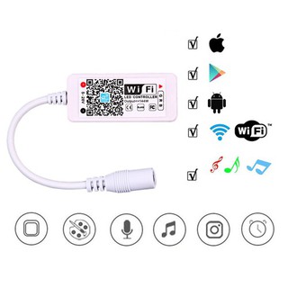 Bộ điều khiển  LED RGB / RGBW qua bluetooth và wifi