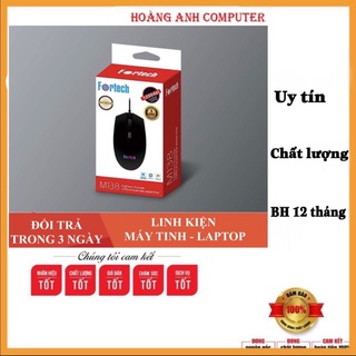 Chuột máy tính gaming led rgb fortech m138 cổng usb - hàng chính hãng fortech