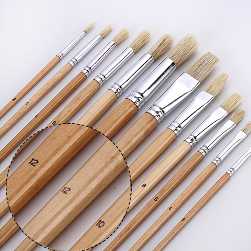 Bộ 38 Cọ Vẽ Tranh Sơn Dầu Chuyên Dụng