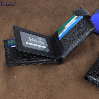 Ví nam da cá sấu thật Blanda 7VNSB44
