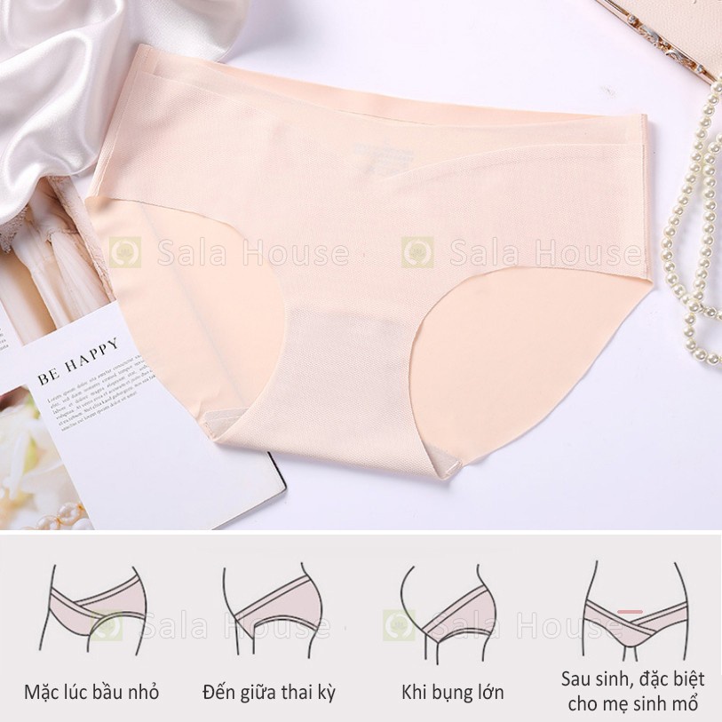 Quần Lót Bầu Vải Su Siêu Mềm Mịn Form Cực Đẹp - QL17