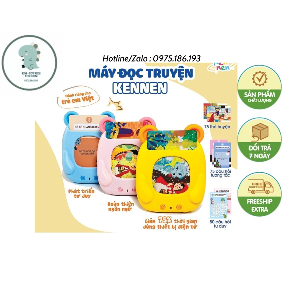 Máy Đọc Thẻ Tiếng Anh Bảo Hành 12 Tháng, Máy Đọc Thẻ Kennen