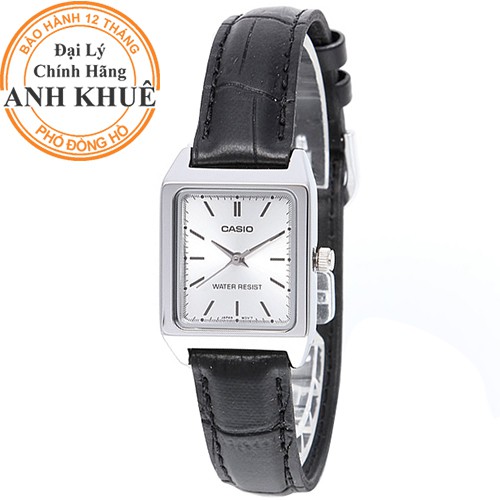 Đồng hồ nữ dây da Casio chính hãng Anh Khuê LTP-V007L-7E1UDF
