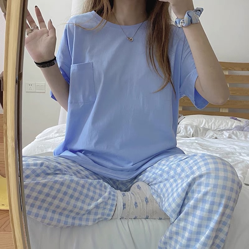 Set đồ bộ mặc đi chơi, mặc ngủ tiện lợi có 4size BD002