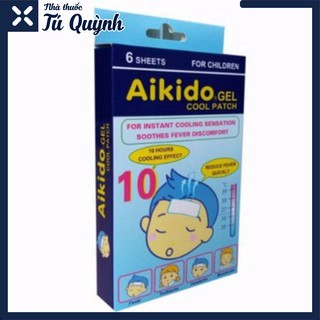 »» Combo 6 miếng Aikido dán hạ sốt nhanh, ngăn ngừa cơn co giật ở trẻ_ hàng Nhật