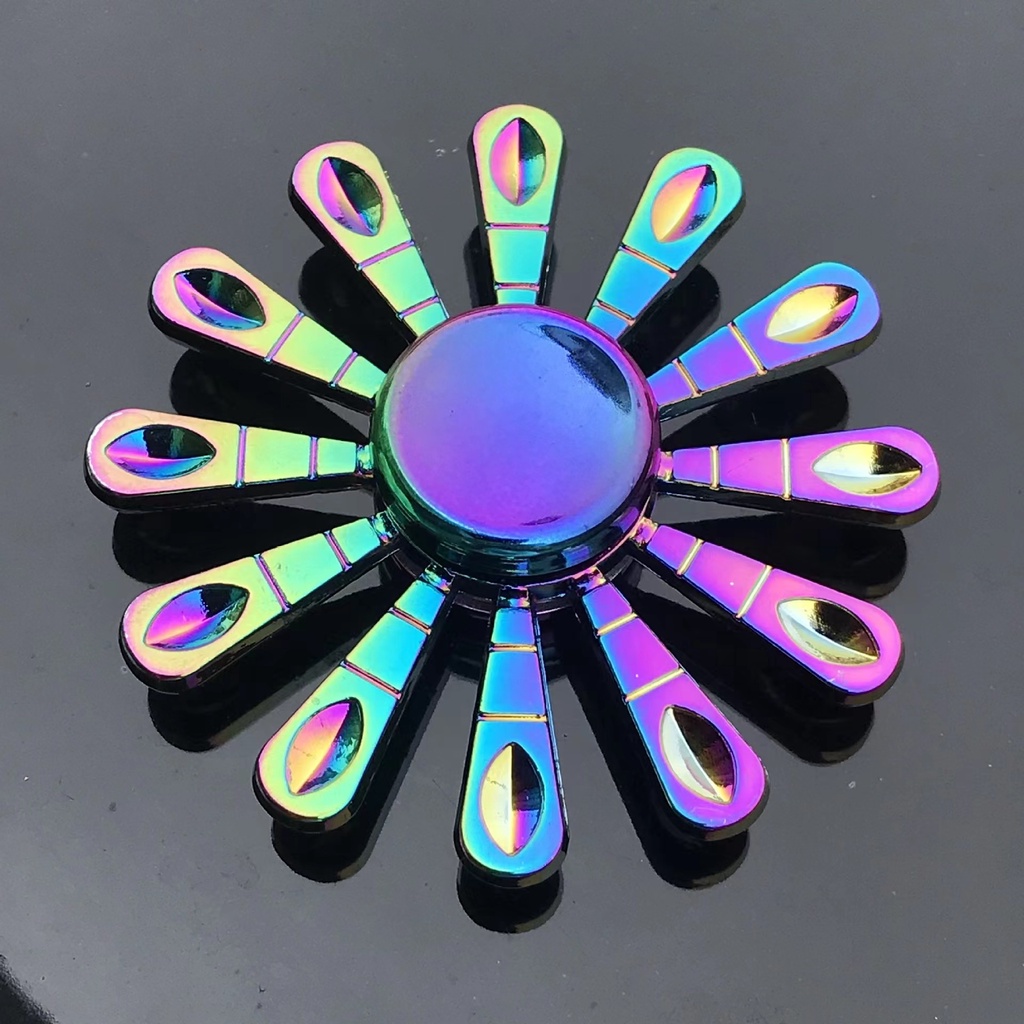 (MớI) Con Quay Đồ Chơi Fidget Spinner BằNg HợP Kim KẽM NhiềU MàU GiúP GiảM stress