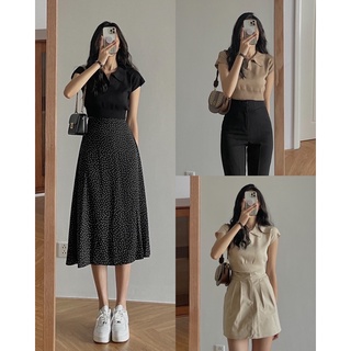 Áo len tăm ngắn tay cổ polo 6331