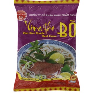 Phở ăn liền Vina Bích Chi hương vị Bò gói 70g