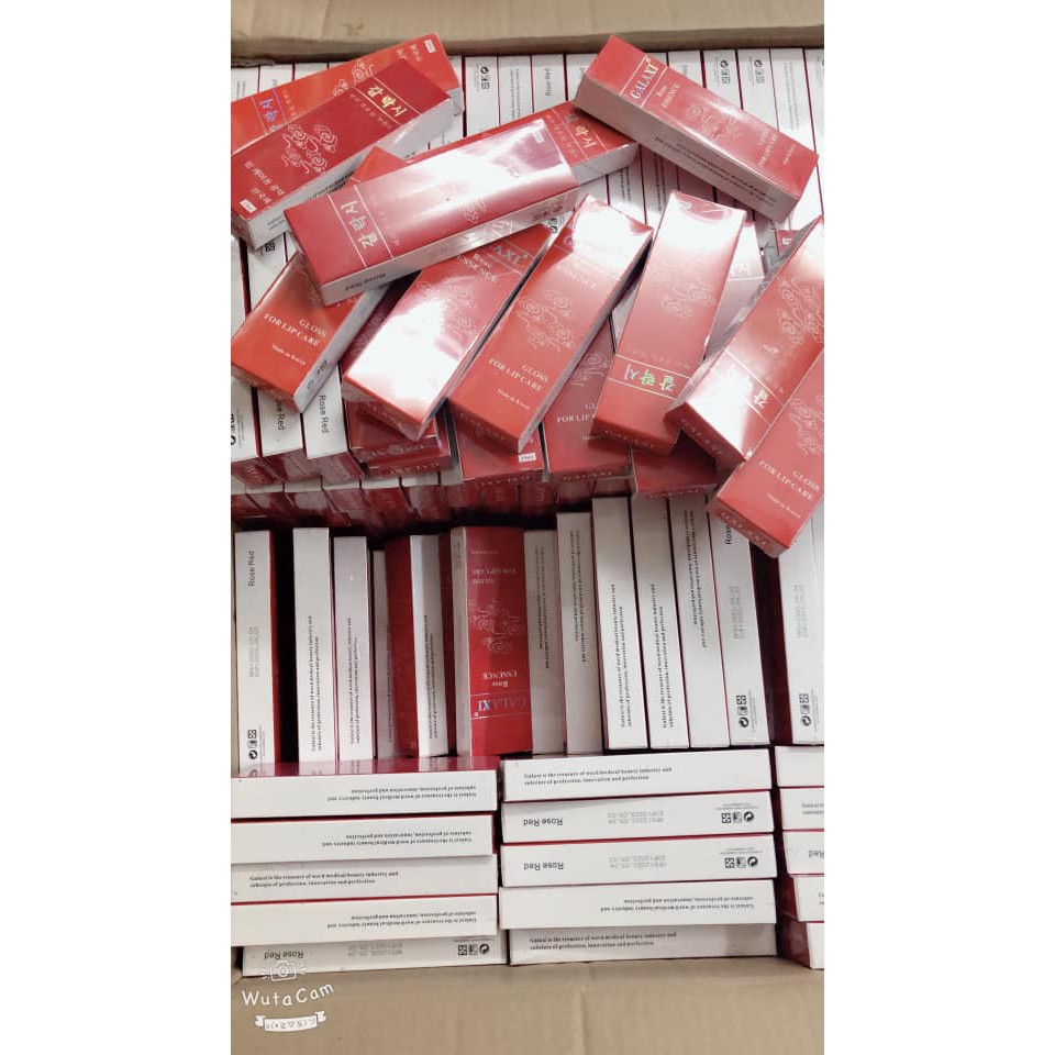 Dưỡng Kích Màu Môi Sau Phun Xăm GABRY 3 Màu Đỏ - Cam - Hồng