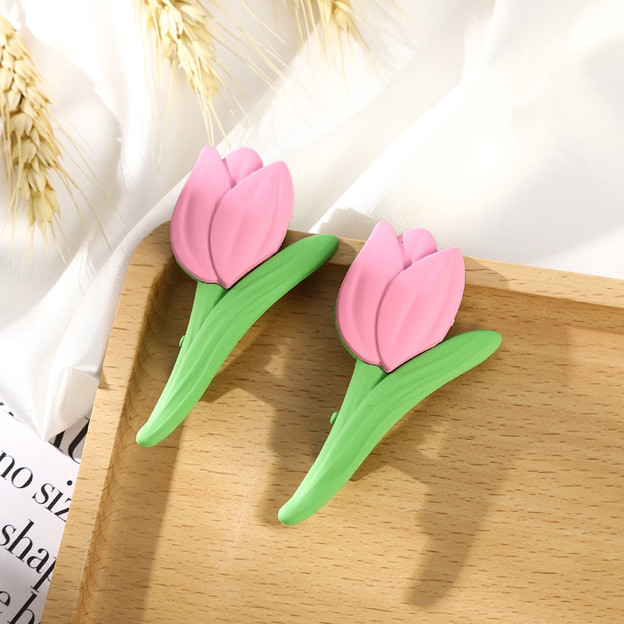 Kẹp Tóc Hình Hoa Tulip Dễ Thương Thời Trang Hàn Quốc Cho Nữ