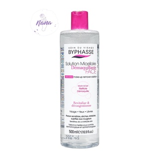 Nước Tẩy Trang Byphasse 500ml, tẩy trang dịu nhẹ
