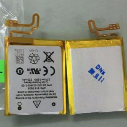 THAY PIN IPOD NANO GEN 7, IPOD NONA 7 ORIGINAL BATTERY ZIN MÁY CÓ BẢO HÀNH