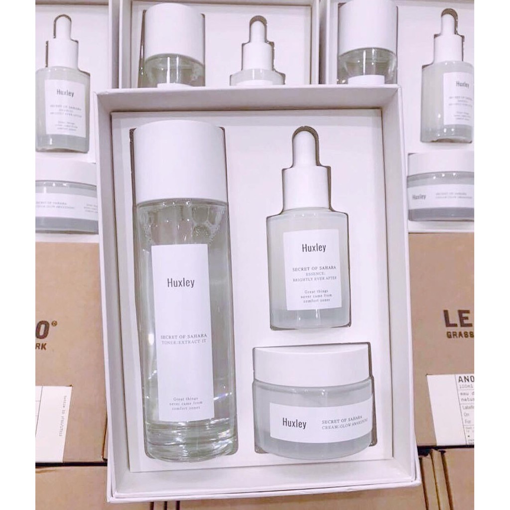 SET DƯỠNG TRẮNG DA HUXLEY