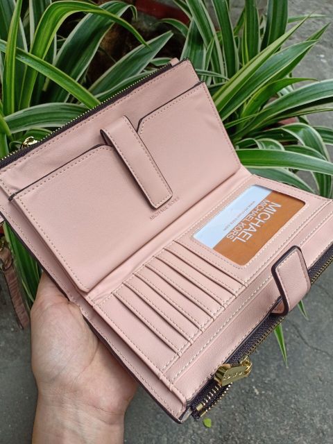 Ví mk 2 khóa mix màu sz 18