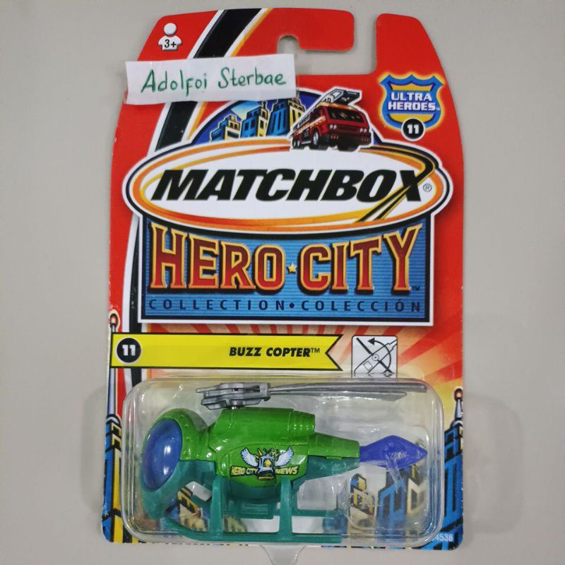 Matchbox Bộ Sưu Tập Máy Bay Trực Thăng Bốn Cánh Thiên Văn Siêu Anh Hùng Rồng Bay Trực Thăng buzz hero