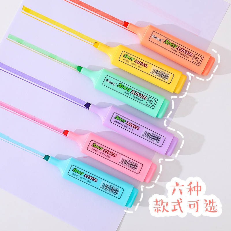 Bút dạ quang màu pastel bút nhớ Spot Liner nhiều màu sắc