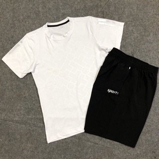 Combo 2 Bộ thể thao nam (cổ bẻ-tròn)