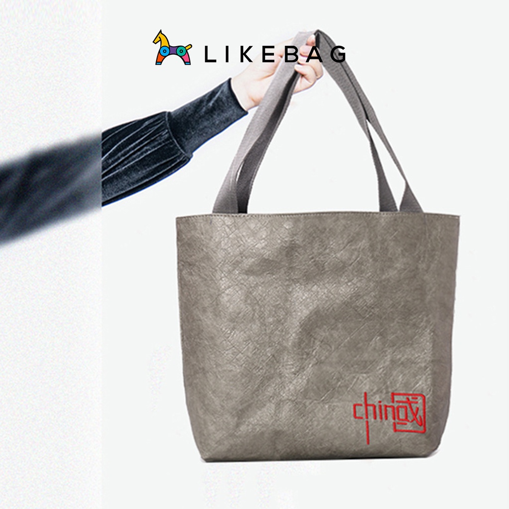 Túi xách nữ đeo chéo thời trang LIKEBAG Tote chất liệu Dupont lên form đẹp 218NPZ1001 - LIBAGI