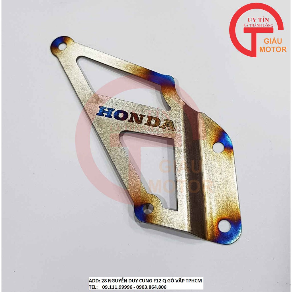 TITAN - CHE PEN SAU BẰNG TITAN CHO XE HONDA WINNER , SONIC TINH SẢO . ĐẸP MẮT