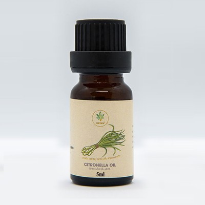 [NGUYÊN CHẤT] Tinh dầu Sả Java dung tích 5ML đuổi muỗi, thơm phòng thương hiệu HEIWA