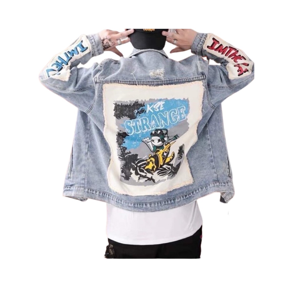 🌟HCM🌟 Hot Hot Sale Áo Khoác Jeans Nam Thời Trang Siêu Hot 2021